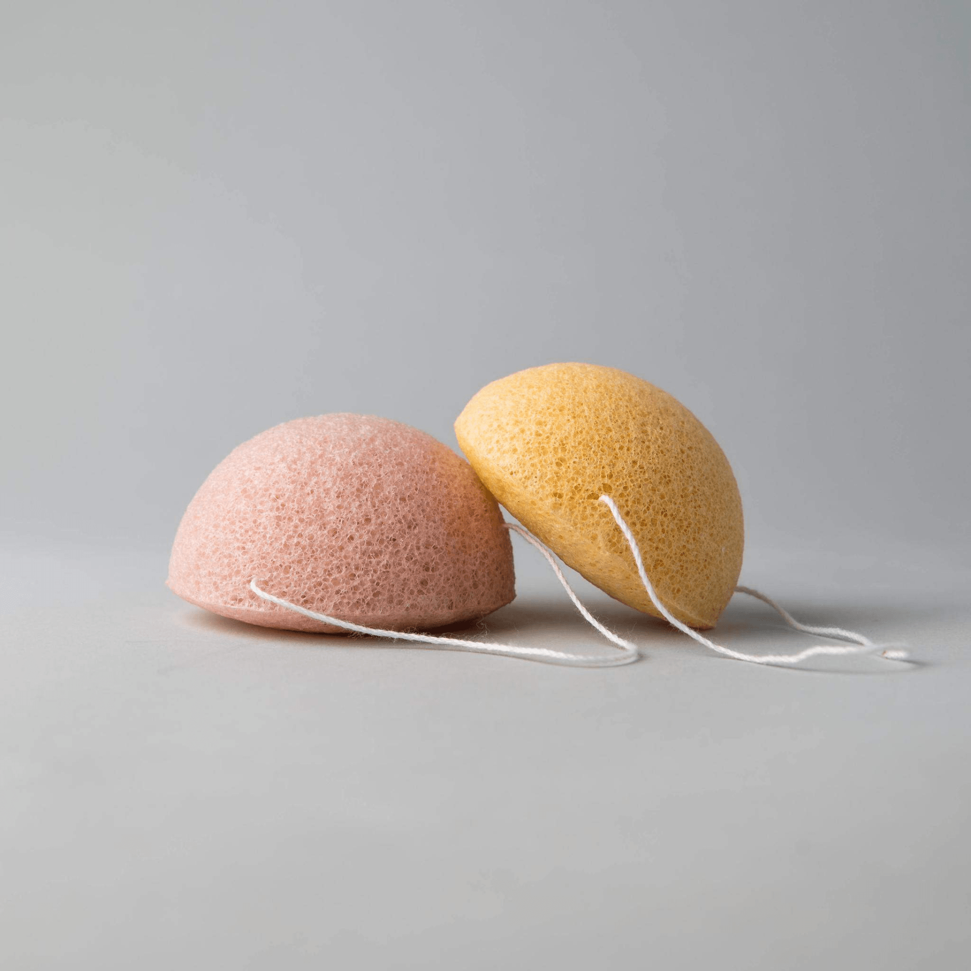 Natural Exfoliating Konjac Sponge Duo - Gentle & Biodegradable - GNS Beauty & Personal Care