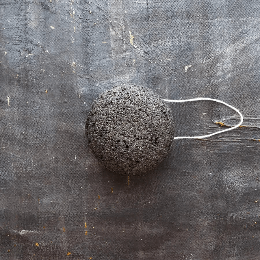 Natural Face Exfoliator - Konjac Facial Sponge with Charcoal - GNS Beauty & Personal Care