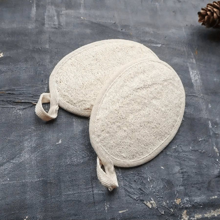 Natural Loofah Shower Pad | Eco Exfoliating Body Scrubber - GNS Beauty & Personal Care