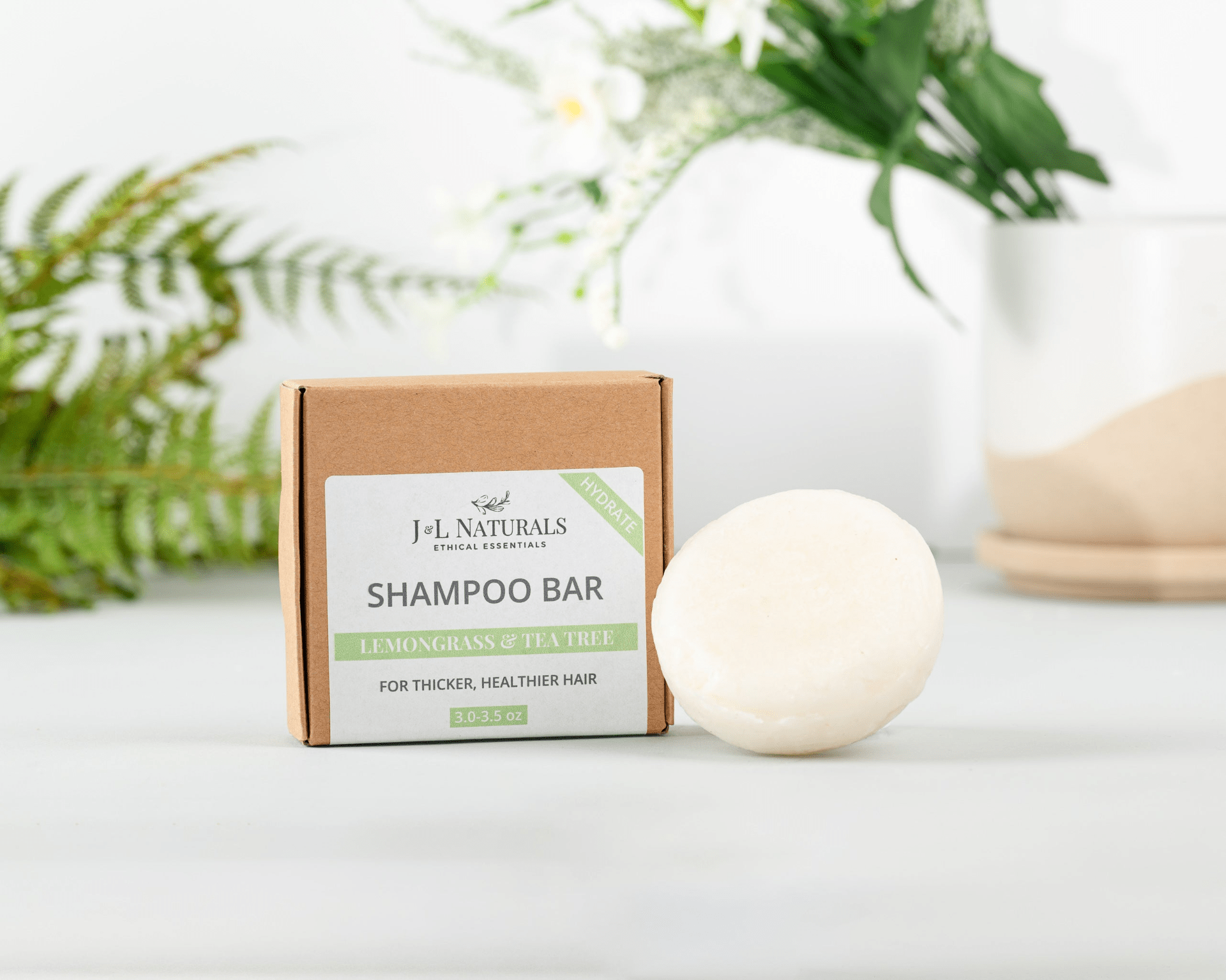 Natural Shampoo Bar Duo for Hair Growth | Sulfate - Free - GNS Beauty & Personal Care