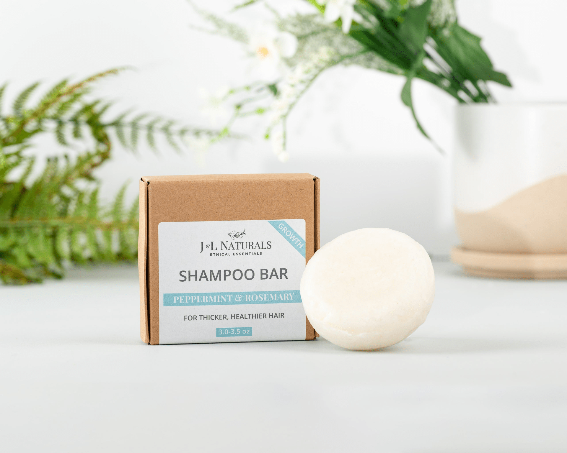Natural Shampoo Bar Duo for Hair Growth | Sulfate - Free - GNS Beauty & Personal Care