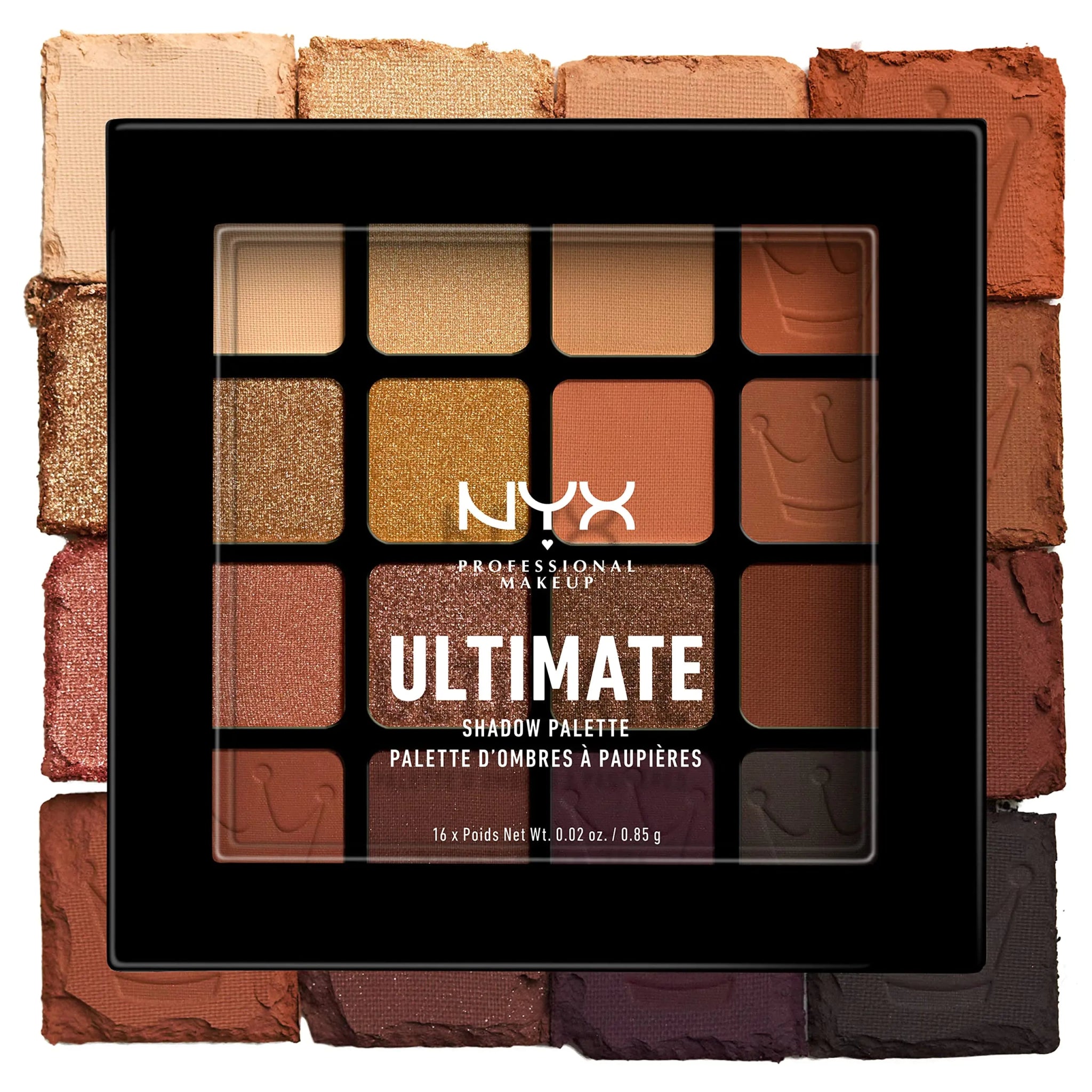 NYX Ultimate Shadow Palette - Pro - Level Eyeshadow Palette, Ultimate Queen Edition - GNS Beauty & Personal Care