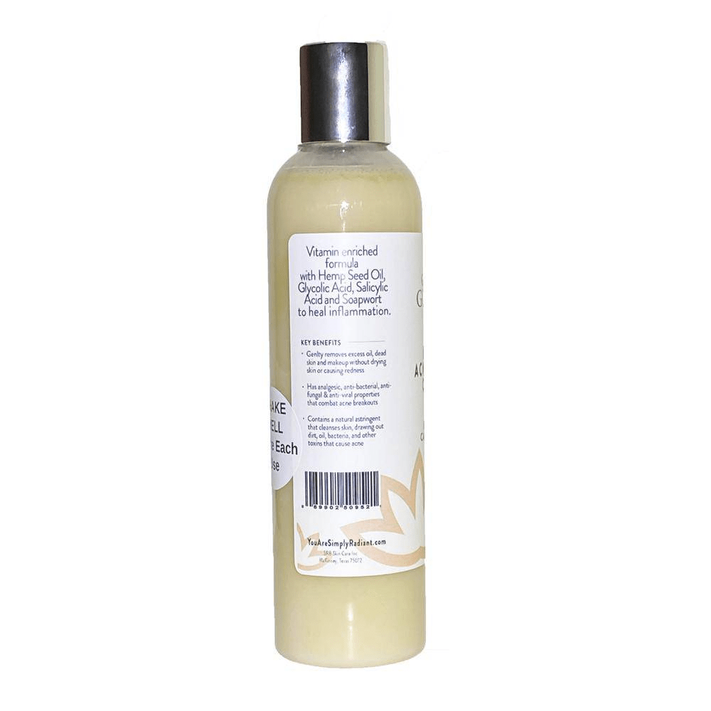 Organic Acne Cleanser with Hemp Seed Oil | Face & Body - GNS Beauty & Personal Care