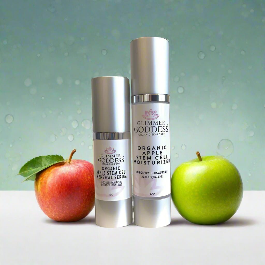 Organic Apple Stem Cell Anti - Aging Duo | Hydrating Serum & Moisturizer for Firm, Radiant Skin - GNS Beauty & Personal Care