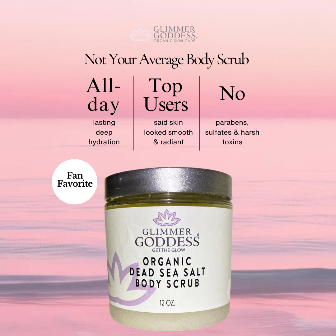 Organic Body Scrub with Dead Sea Salt & Shea Butter - GNS Beauty & Personal Care