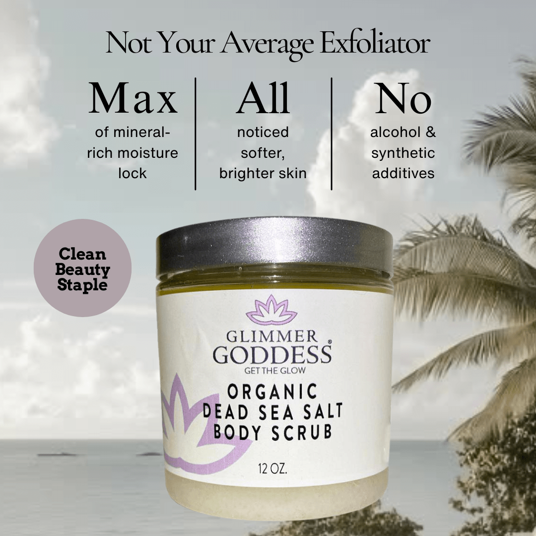 Organic Body Scrub with Dead Sea Salt & Shea Butter - GNS Beauty & Personal Care
