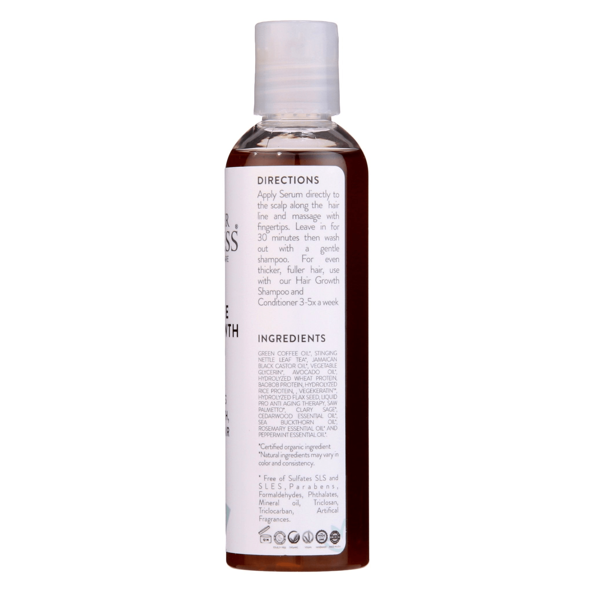 Organic Caffeine + Protein Hair Growth Serum for Thicker, Healthier Hair - GNS Beauty & Personal Care