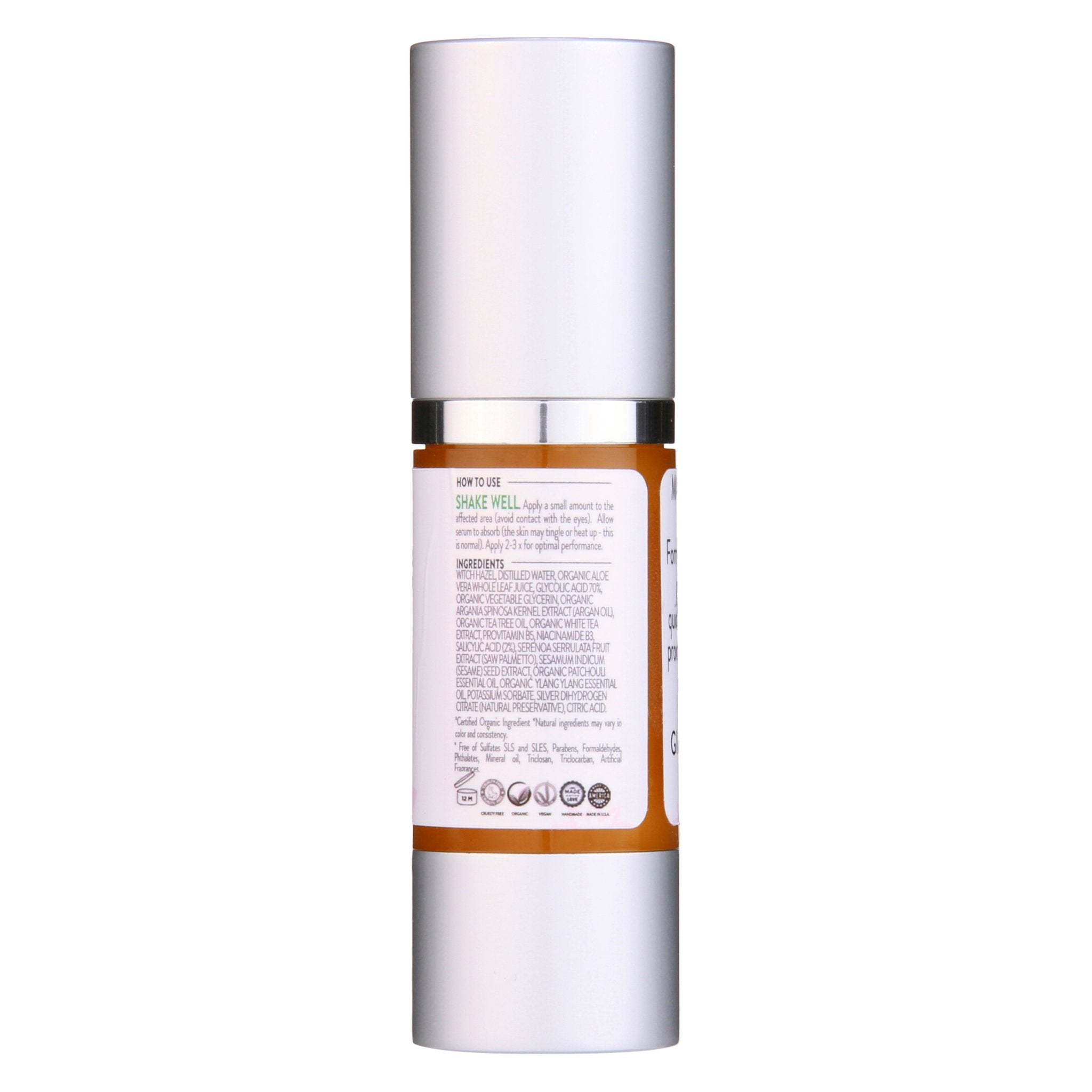 Organic Clear Skin Acne Serum - Oil Regulation Serum - GNS Beauty & Personal Care
