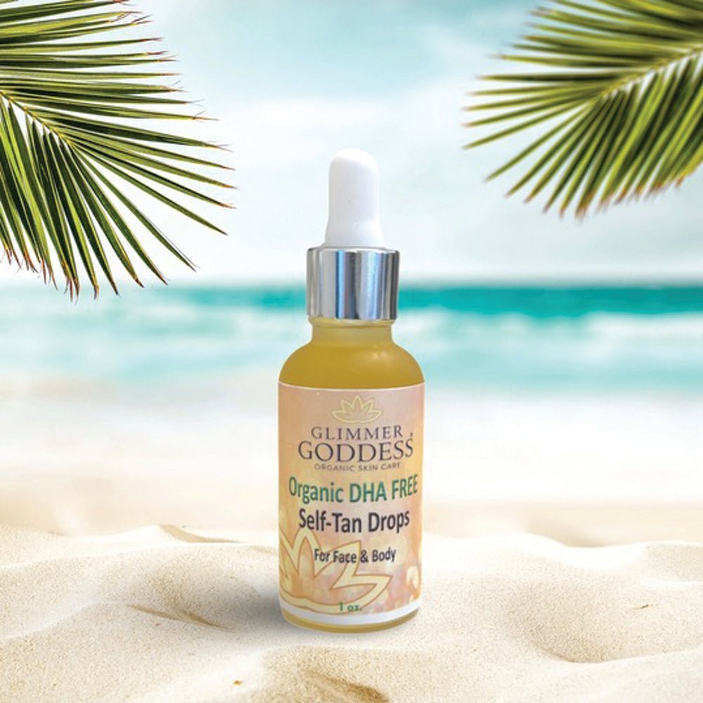 Organic DHA FREE Tanning Drops for Face & Body 1 oz. - GNS Beauty & Personal Care