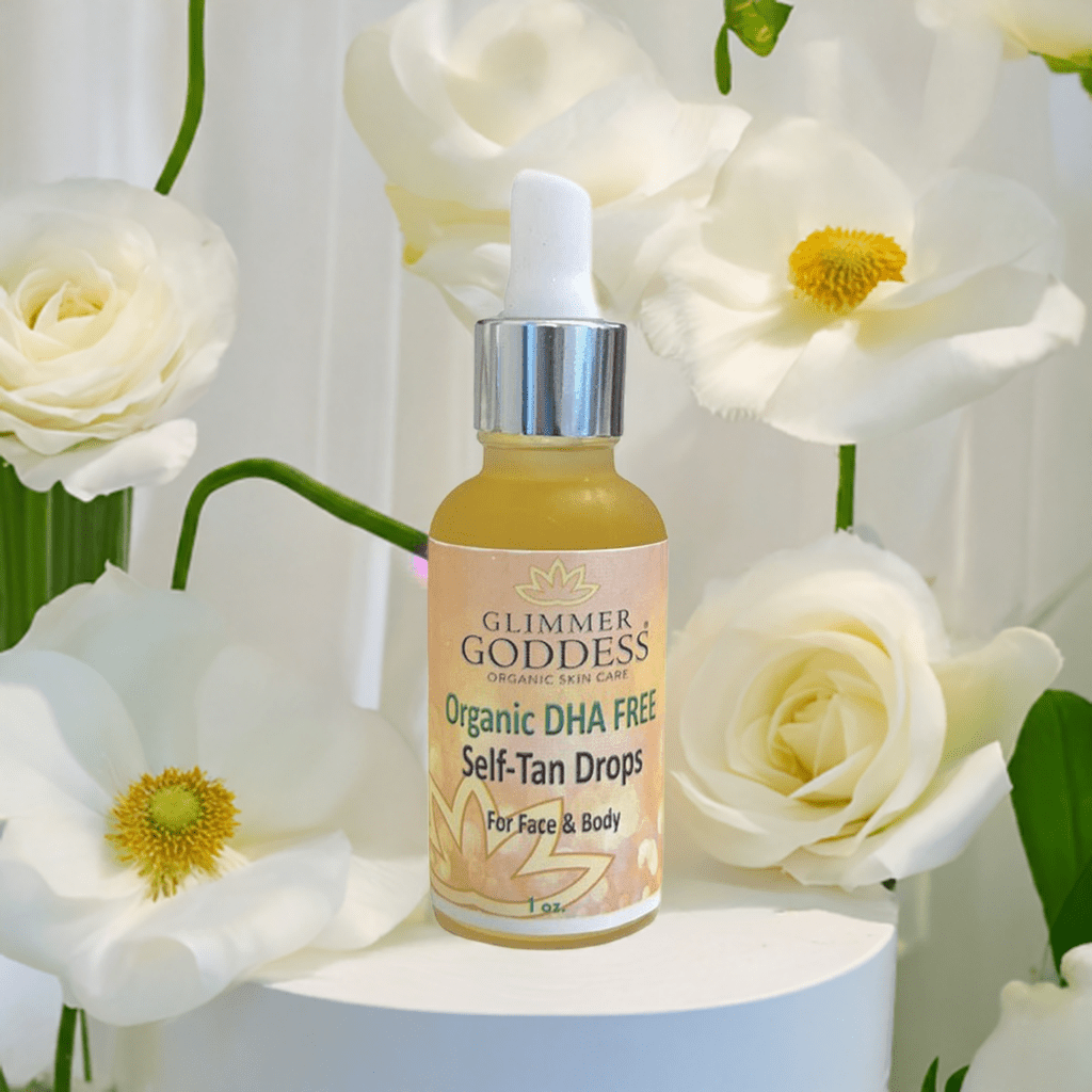 Organic DHA FREE Tanning Drops for Face & Body 1 oz. - GNS Beauty & Personal Care