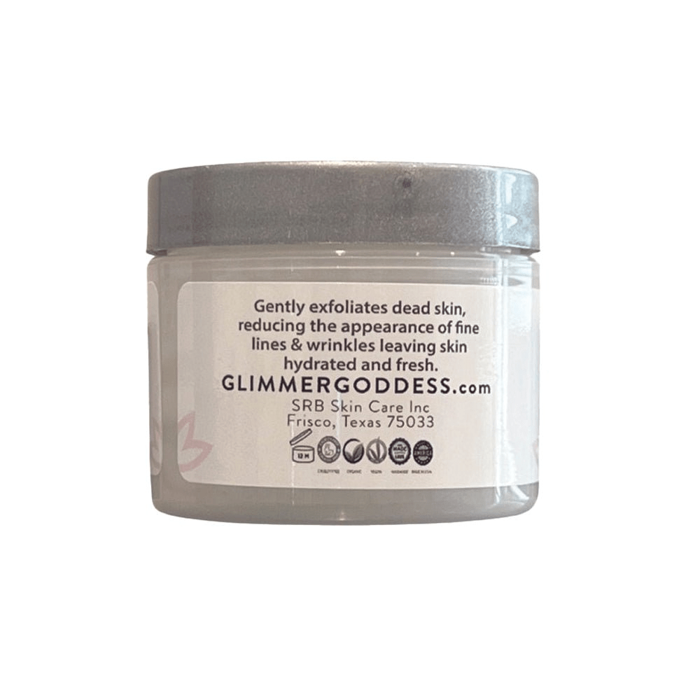 Organic Enzyme Face Mask with Papaya + Pineapple by Glimmer Goddess - GNS Beauty & Personal Care