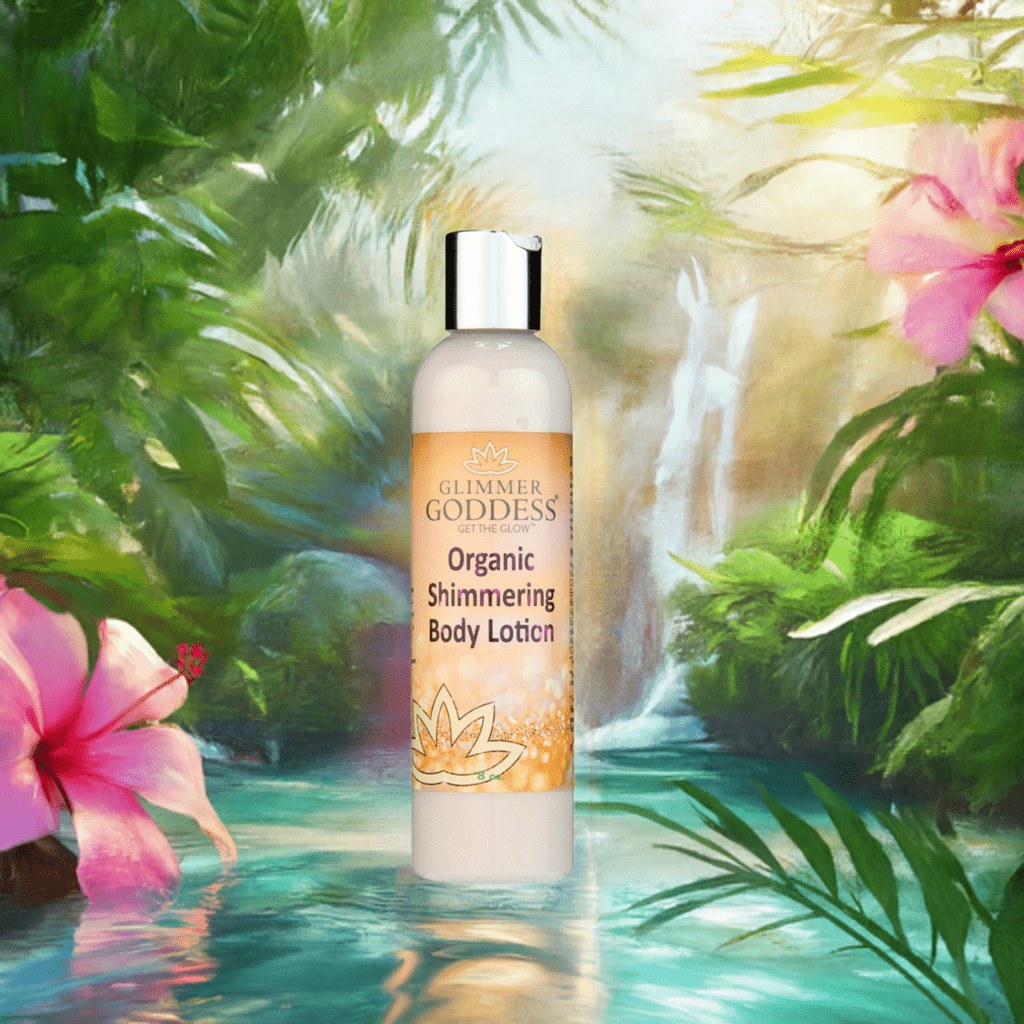 Organic Gold Shimmer Body Lotion - GNS Beauty & Personal Care