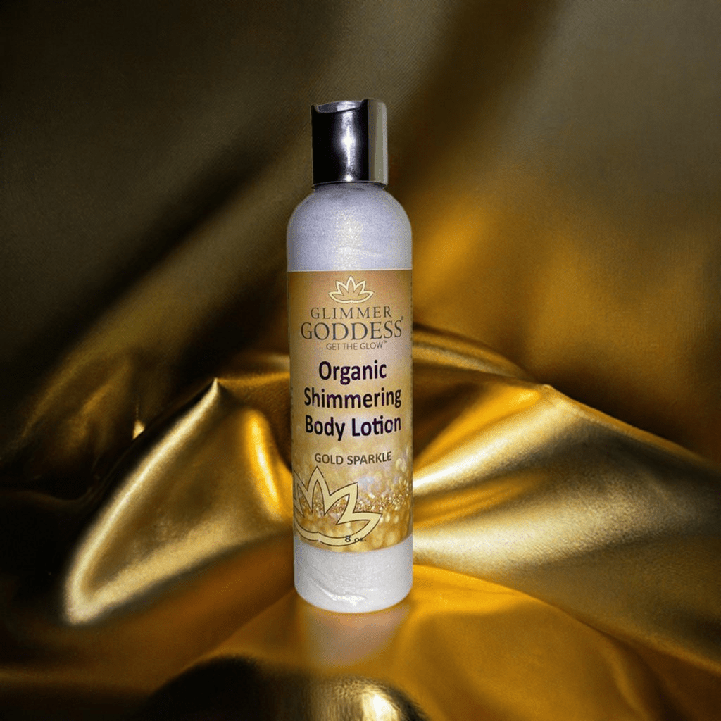 Organic Gold Shimmer Body Lotion - Glow Naturally - GNS Beauty & Personal Care