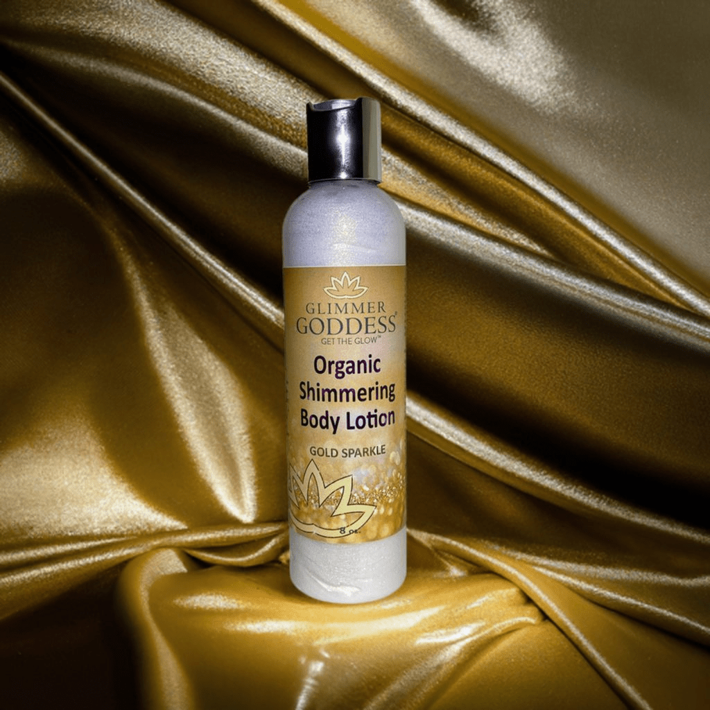 Organic Gold Shimmer Body Lotion - Glow Naturally - GNS Beauty & Personal Care