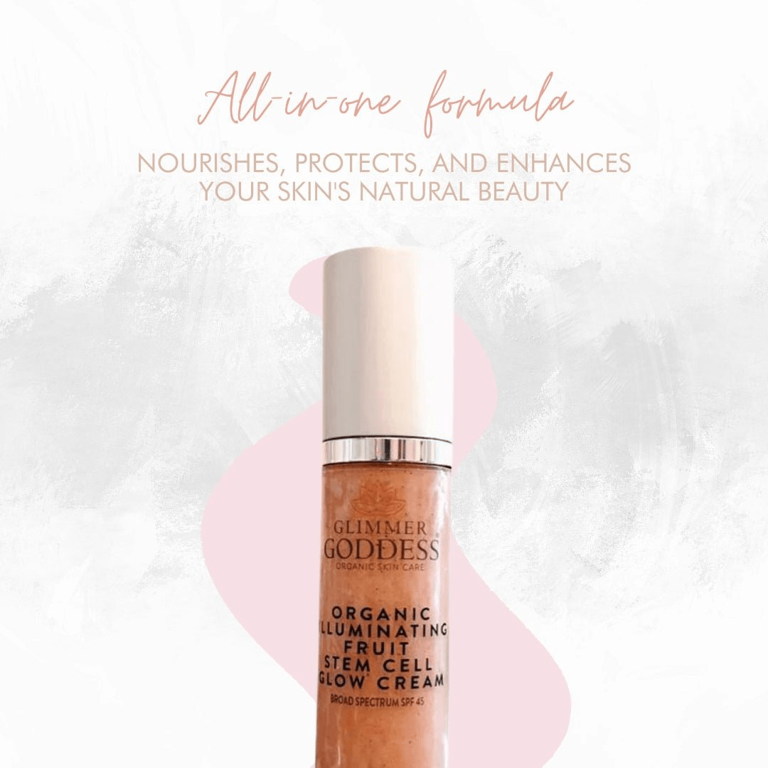 Organic Illuminating Fruit Stem Cell Glow CC Cream Reef - Safe SPF 45 - GNS Beauty & Personal Care