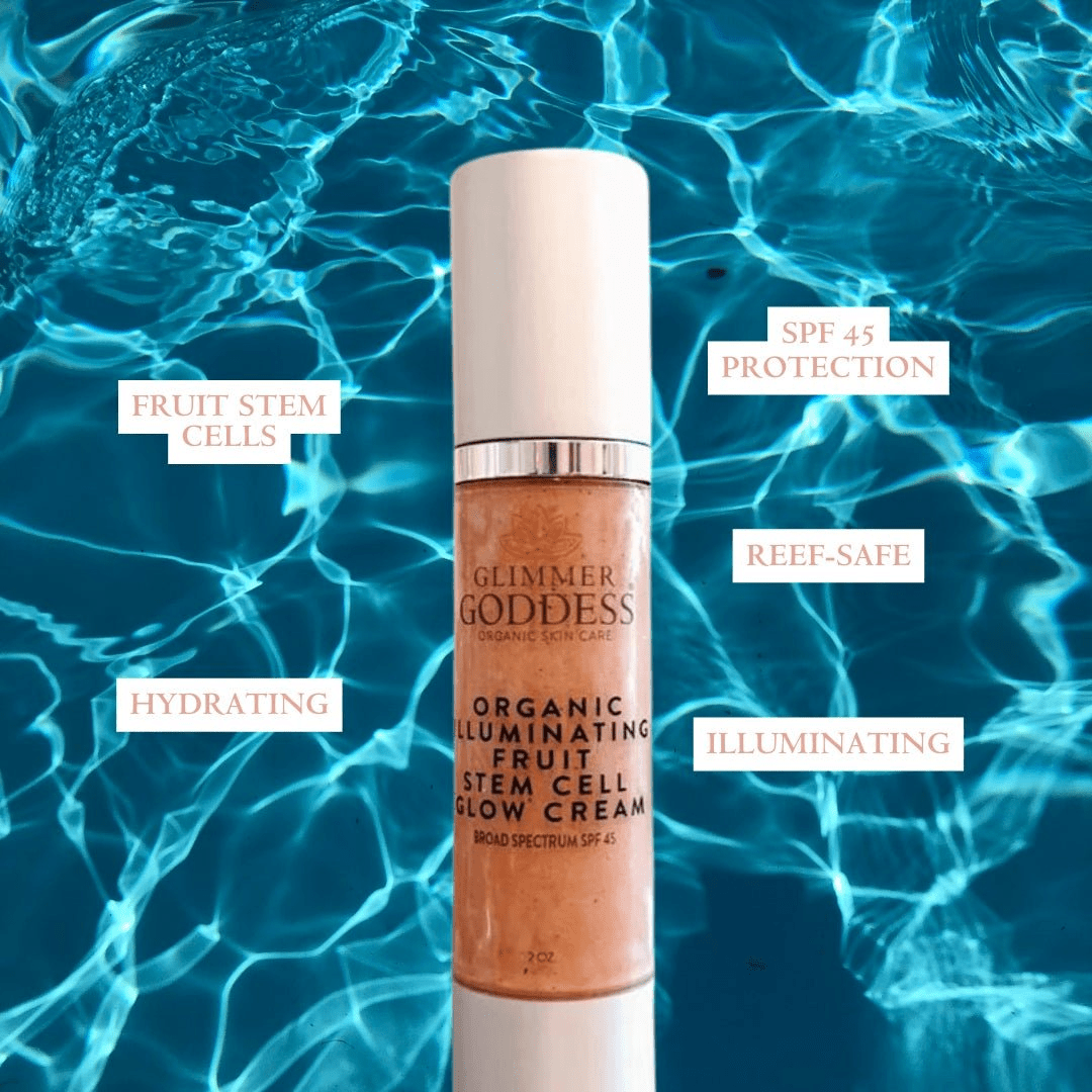 Organic Illuminating Fruit Stem Cell Glow CC Cream Reef - Safe SPF 45 - GNS Beauty & Personal Care