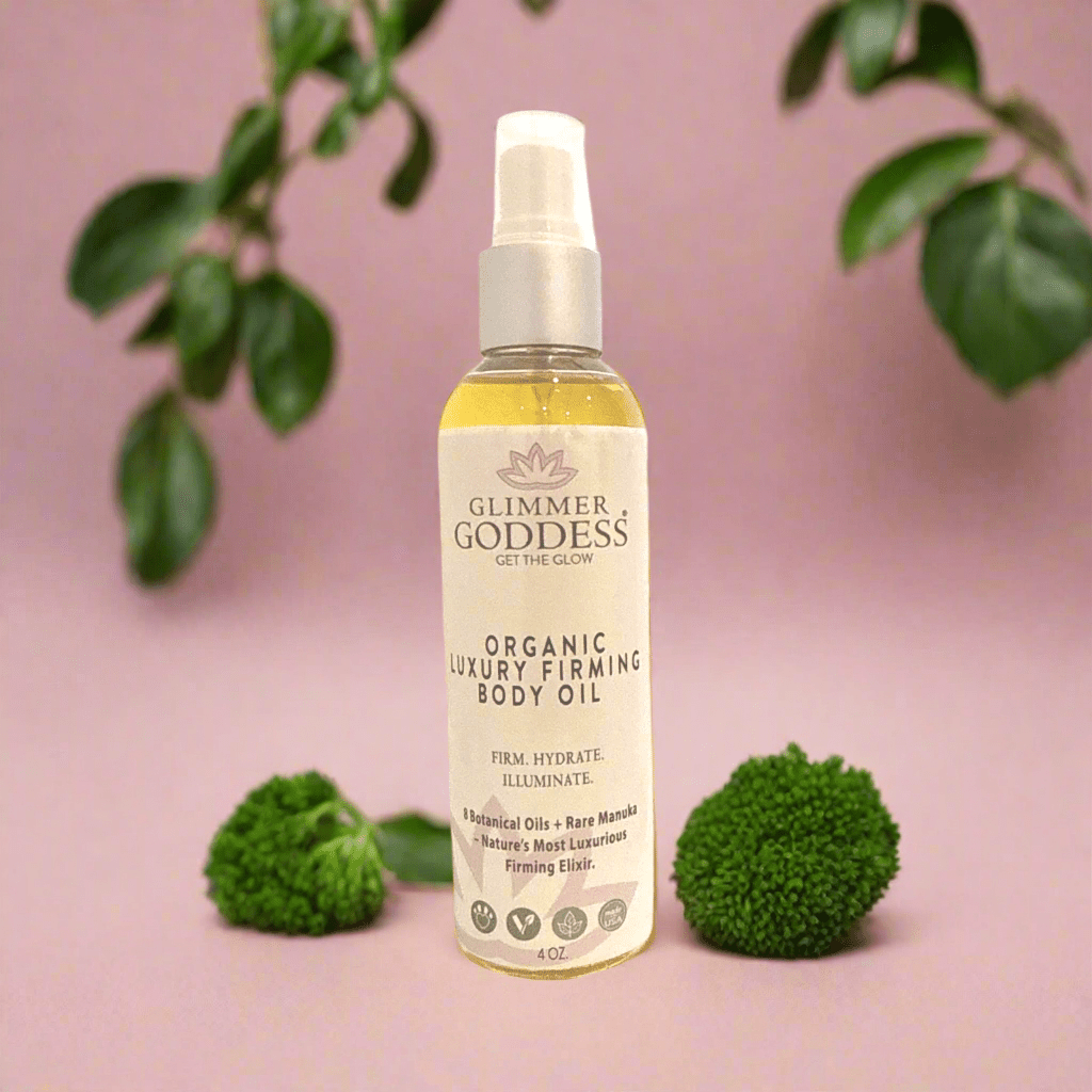 Organic Luxury Firming Body Oil – Hydrating Glow with Evening Primrose and Rosehip Oil 4 oz. - GNS Beauty & Personal Care
