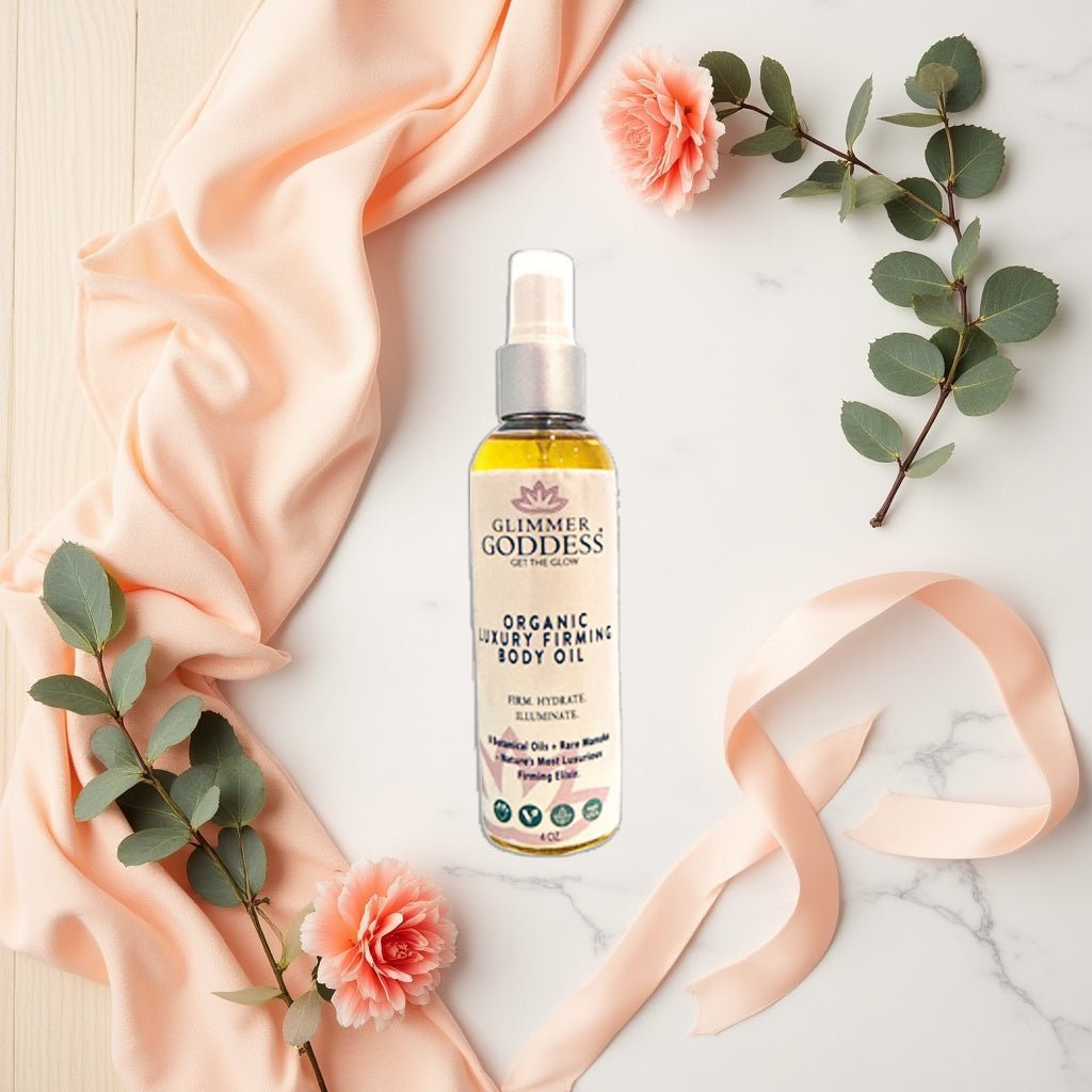 Organic Luxury Firming Body Oil – Hydrating Glow with Evening Primrose and Rosehip Oil 4 oz. - GNS Beauty & Personal Care