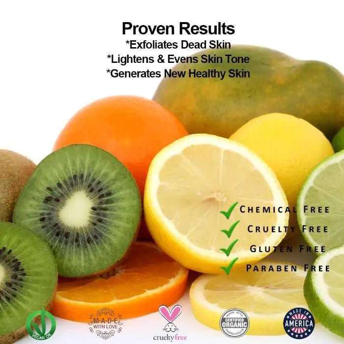 Organic Pumpkin AHA Face Mask with Macadamia & Aloe - GNS Beauty & Personal Care