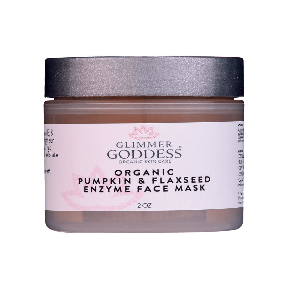 Organic Pumpkin + Flaxseed Exfoliating Face Mask by Glimmer Goddess - GNS Beauty & Personal Care