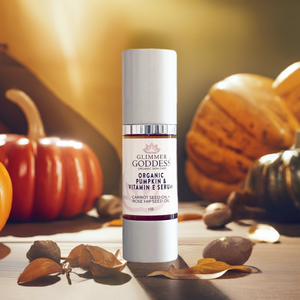 Organic Pumpkin Serum with Collagen Boosting Vitamin E Instant Glow Treatment - GNS Beauty & Personal Care