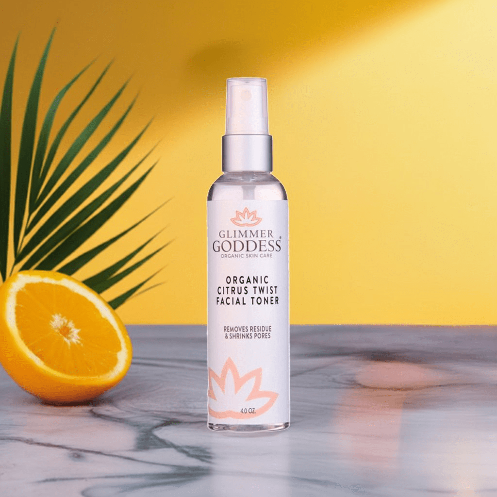 Organic Rose Water Toner with Citrus - Hydrate & Glow Naturally - GNS Beauty & Personal Care