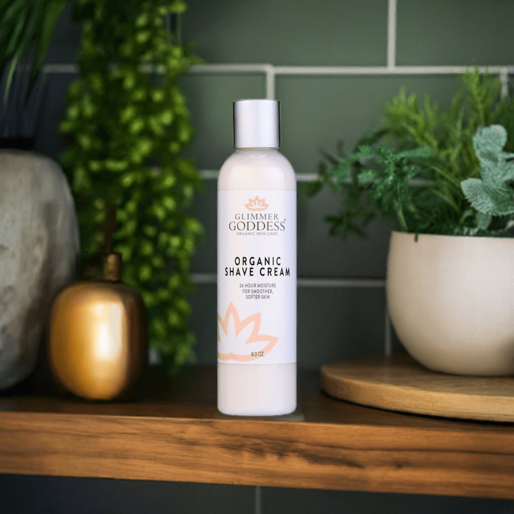 Organic Shaving Cream for Sensitive Skin | Soothing Aloe & Shea Butter - GNS Beauty & Personal Care