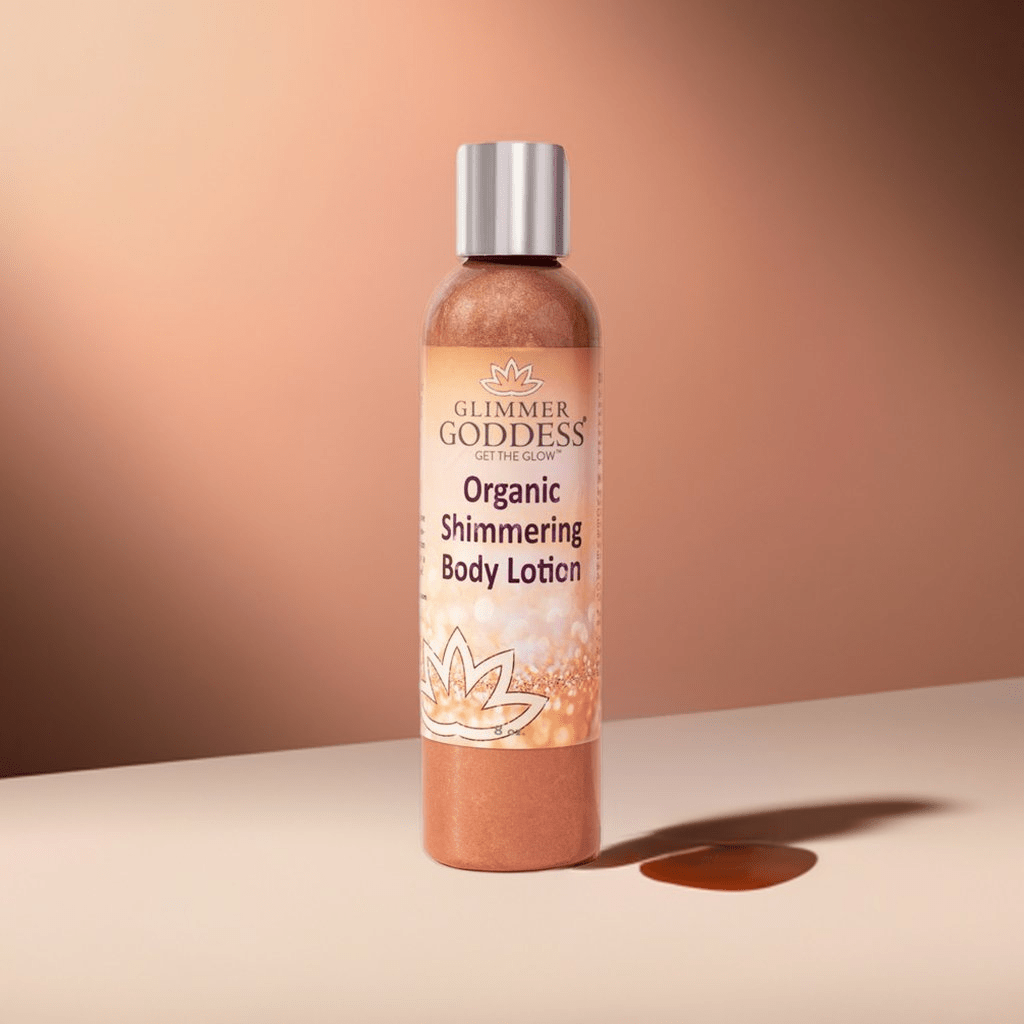 Organic Shimmer Body Lotion with Bronze Glow - GNS Beauty & Personal Care