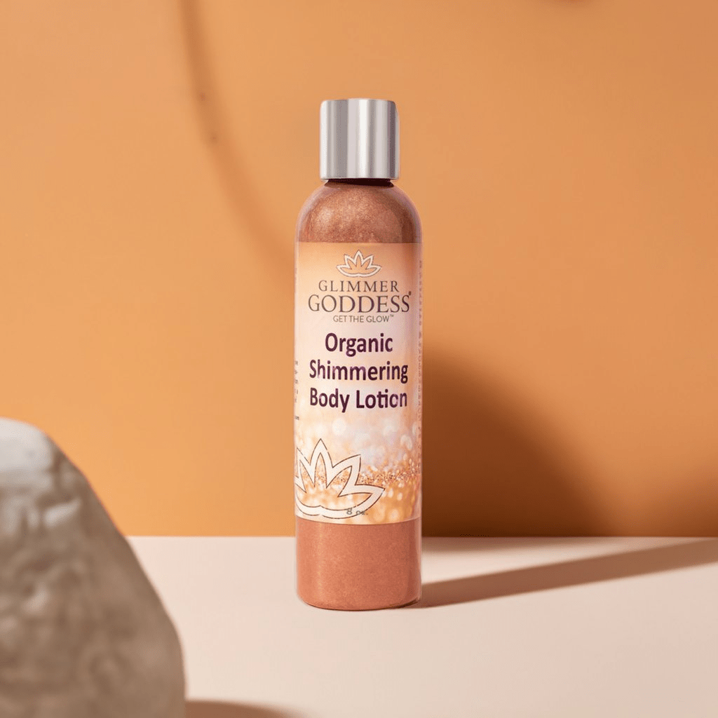 Organic Shimmer Body Lotion with Bronze Glow - GNS Beauty & Personal Care