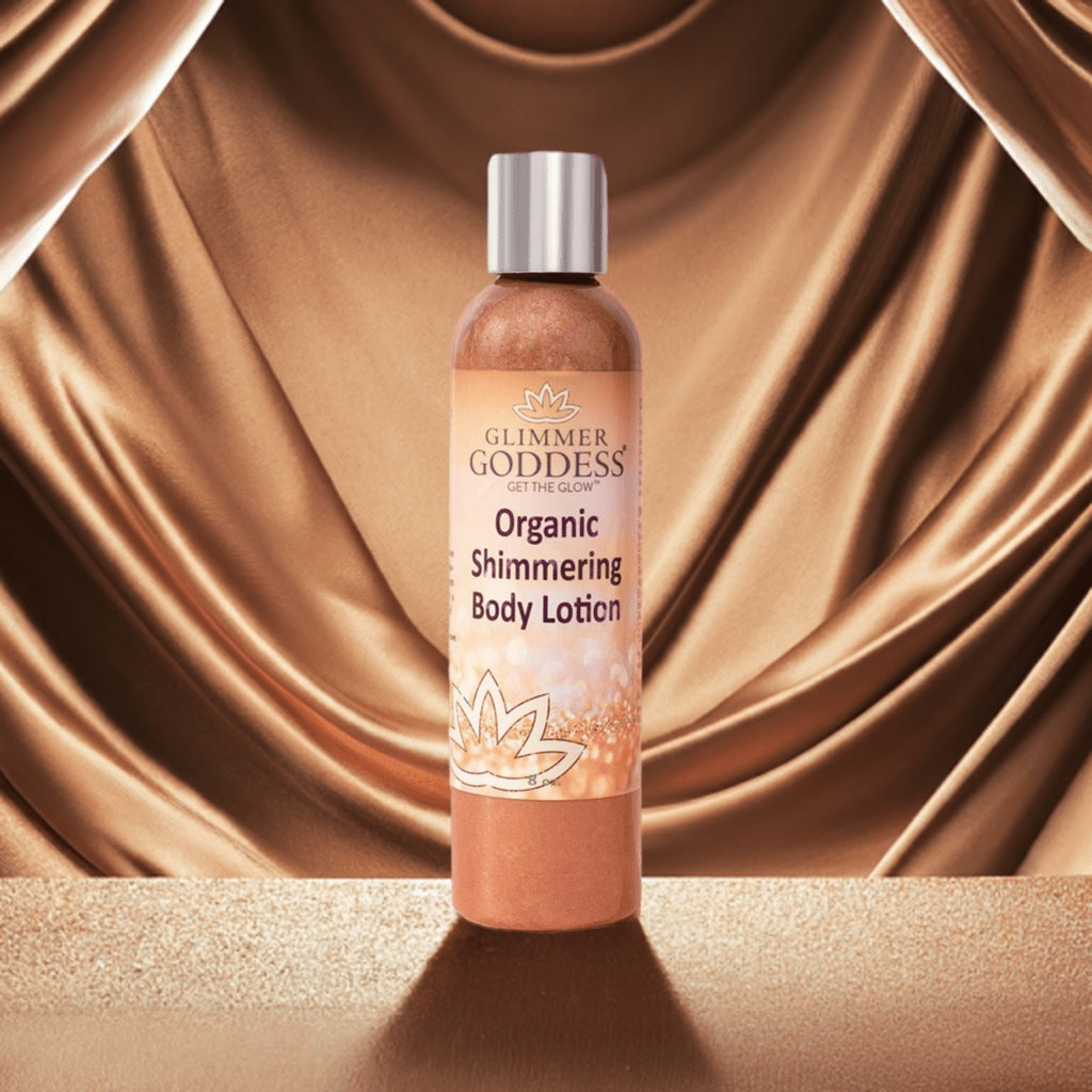 Organic Shimmer Body Lotion with Bronze Glow - GNS Beauty & Personal Care