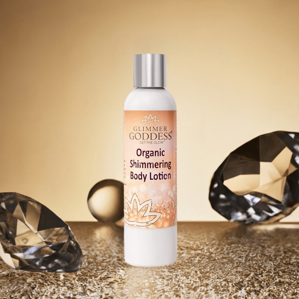 Organic Shimmer Body Lotion with Diamond Glow - GNS Beauty & Personal Care