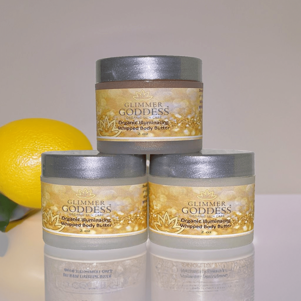 Organic Shimmering Whipped Body Butter Trio - GNS Beauty & Personal Care