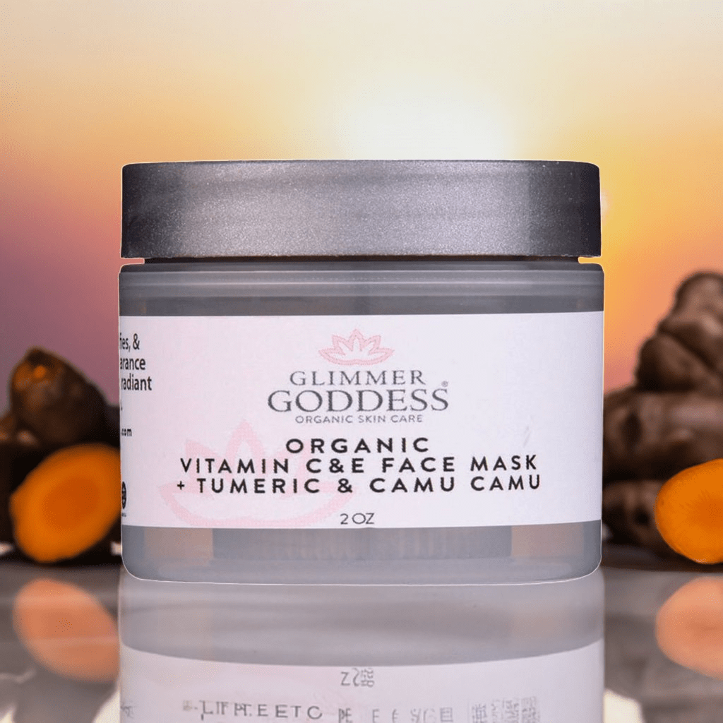 Organic Tumeric Vitamin C & E Brightening Face Mask - 2 oz. - GNS Beauty & Personal Care