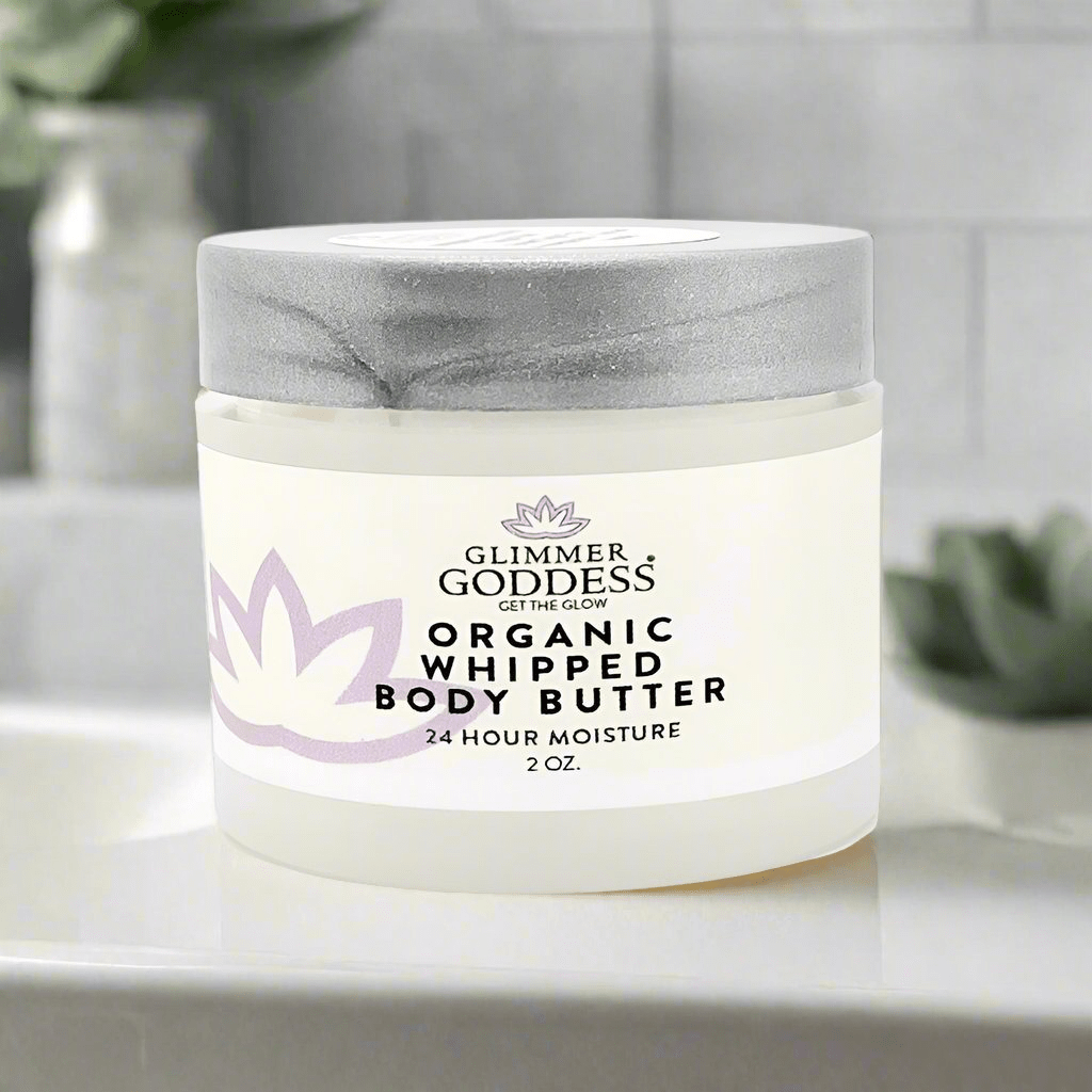 Organic Whipped Shea Body Butter - Compact Travel Size 2 oz - GNS Beauty & Personal Care