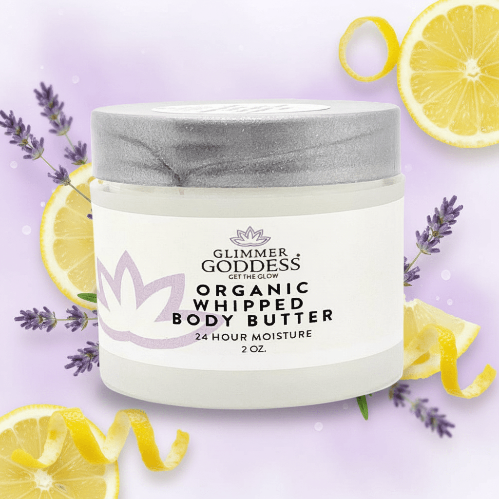 Organic Whipped Shea Body Butter - Compact Travel Size 2 oz - GNS Beauty & Personal Care