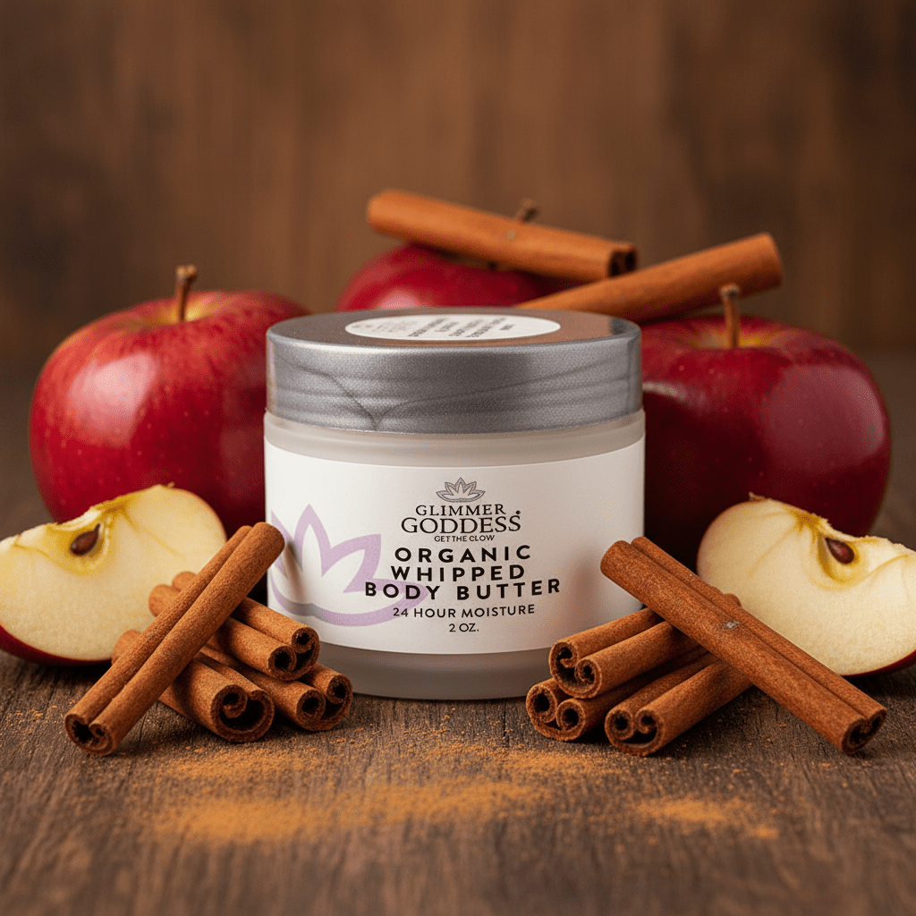 Organic Whipped Shea Body Butter - Compact Travel Size 2 oz - GNS Beauty & Personal Care