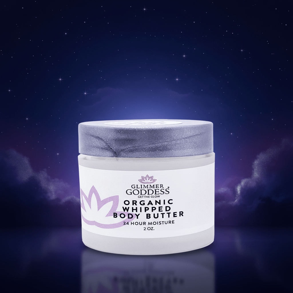 Organic Whipped Shea Body Butter - Compact Travel Size 2 oz - GNS Beauty & Personal Care