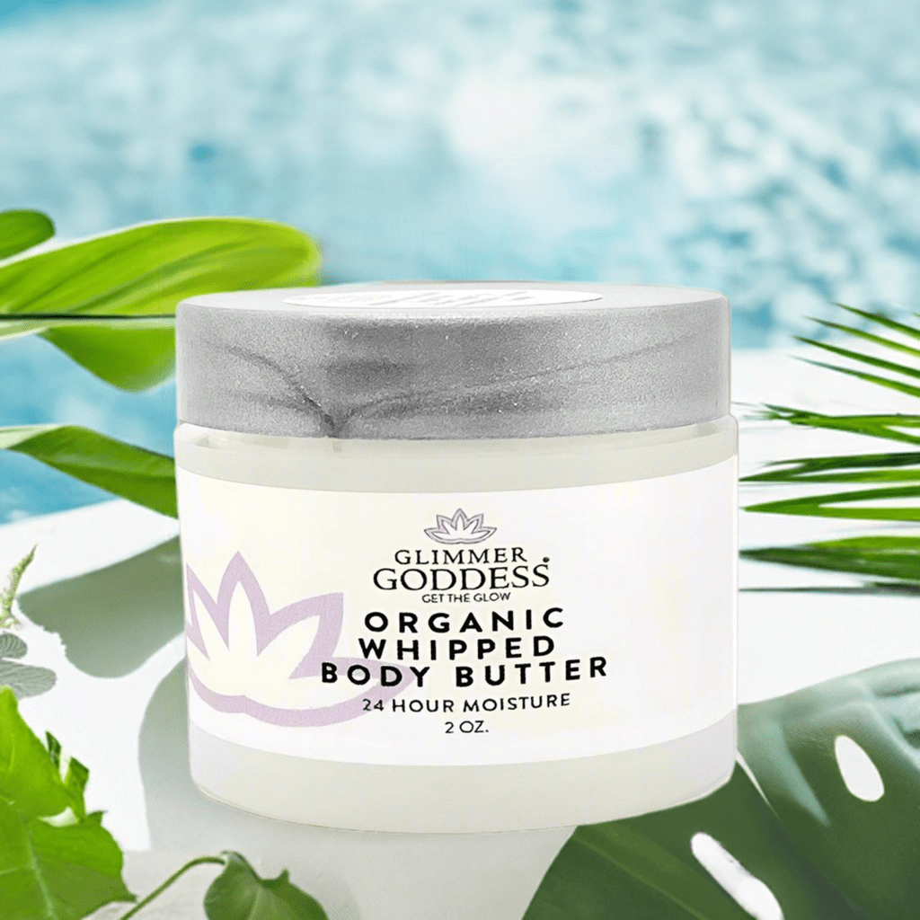Organic Whipped Shea Body Butter - Compact Travel Size 2 oz - GNS Beauty & Personal Care