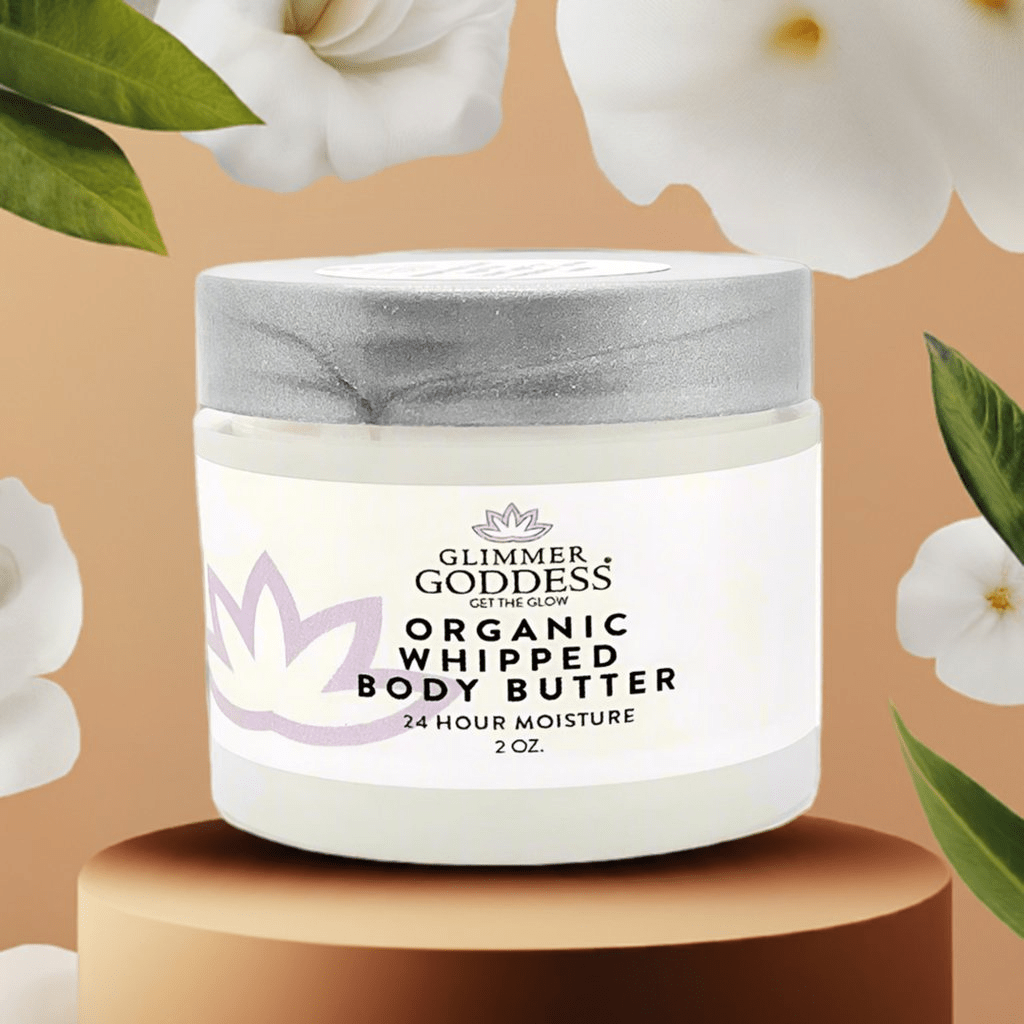 Organic Whipped Shea Body Butter - Compact Travel Size 2 oz - GNS Beauty & Personal Care