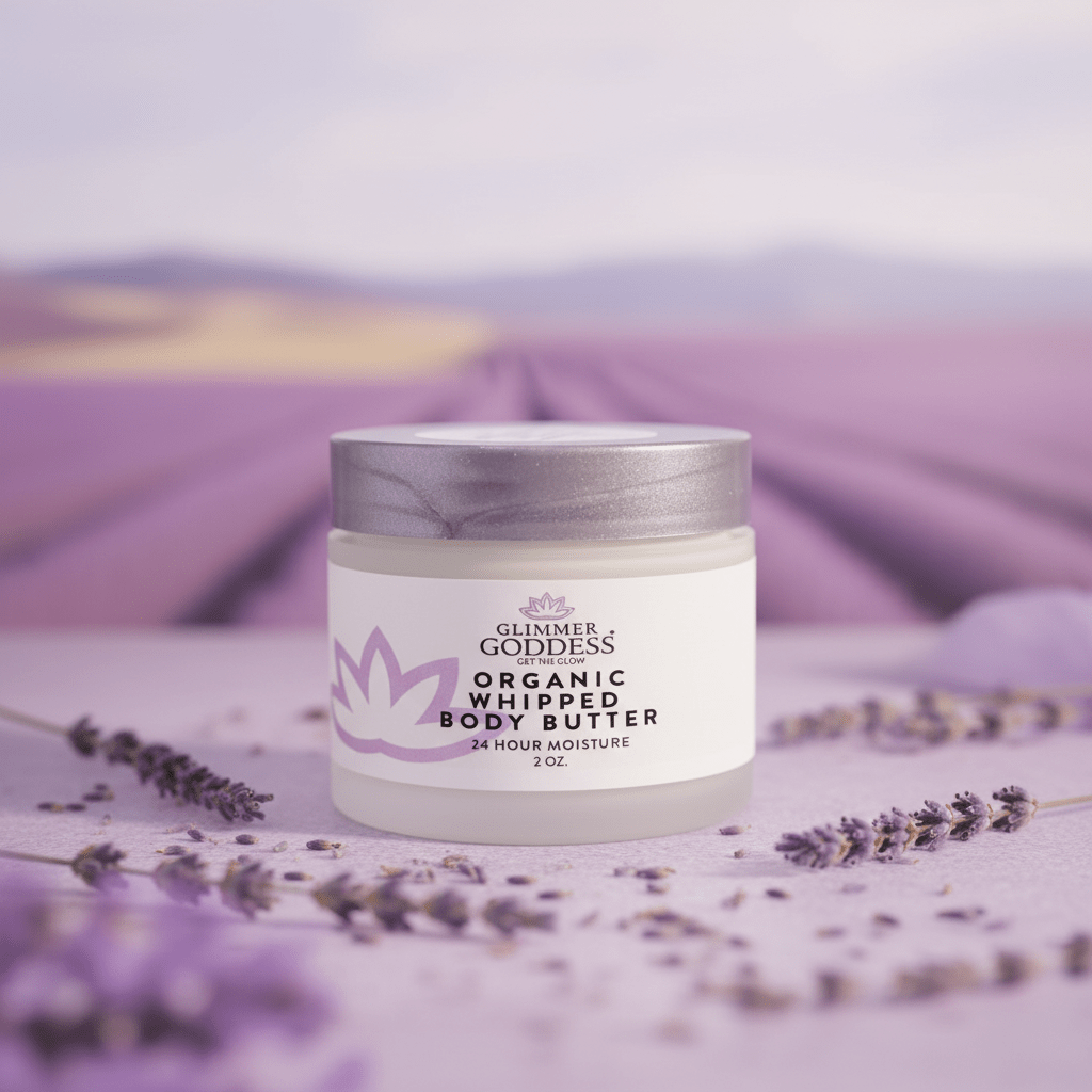 Organic Whipped Shea Body Butter - Compact Travel Size 2 oz - GNS Beauty & Personal Care