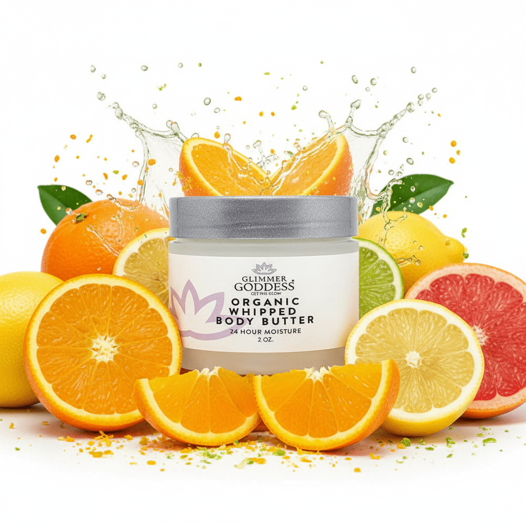 Organic Whipped Shea Body Butter - Compact Travel Size 2 oz - GNS Beauty & Personal Care