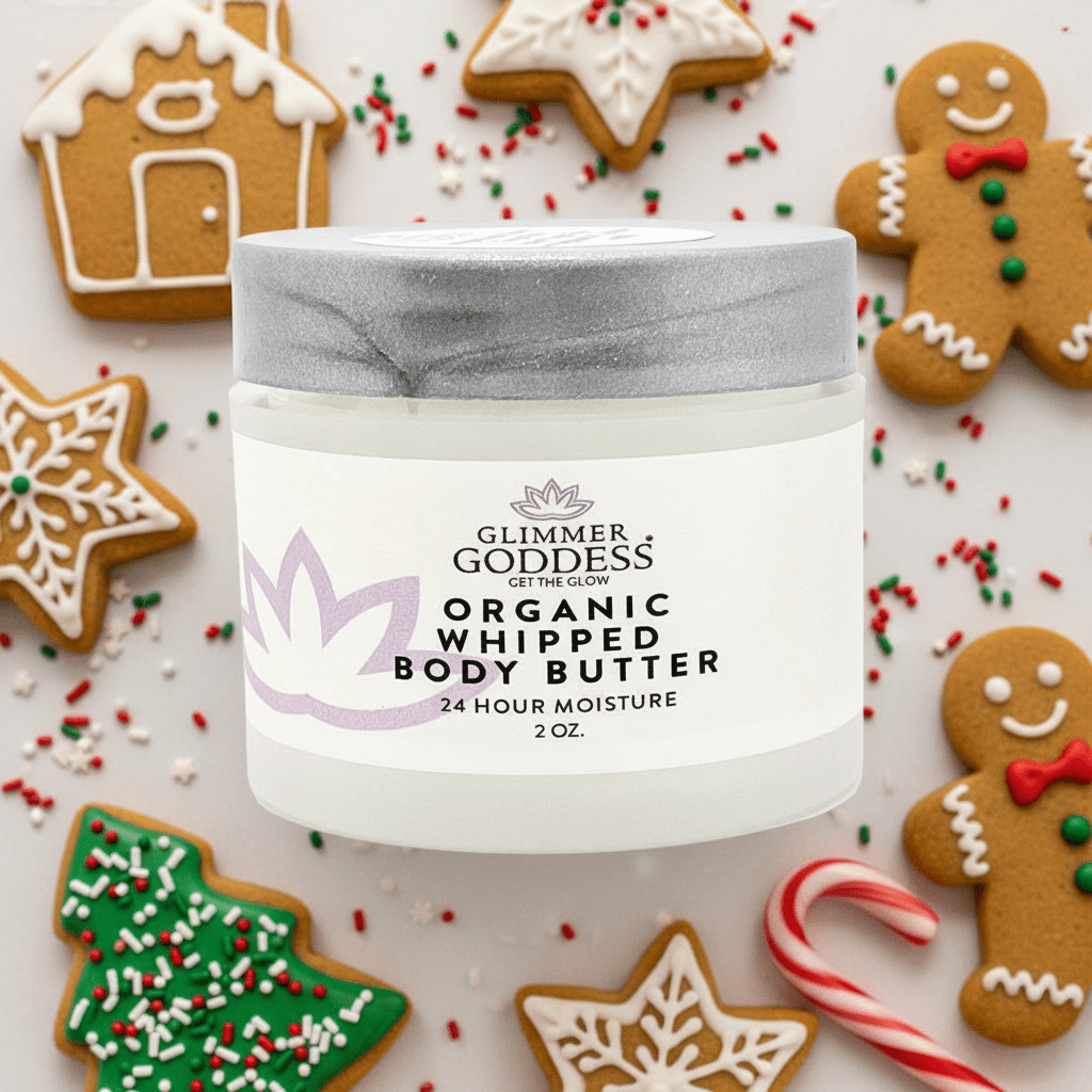 Organic Whipped Shea Body Butter - Compact Travel Size 2 oz - GNS Beauty & Personal Care