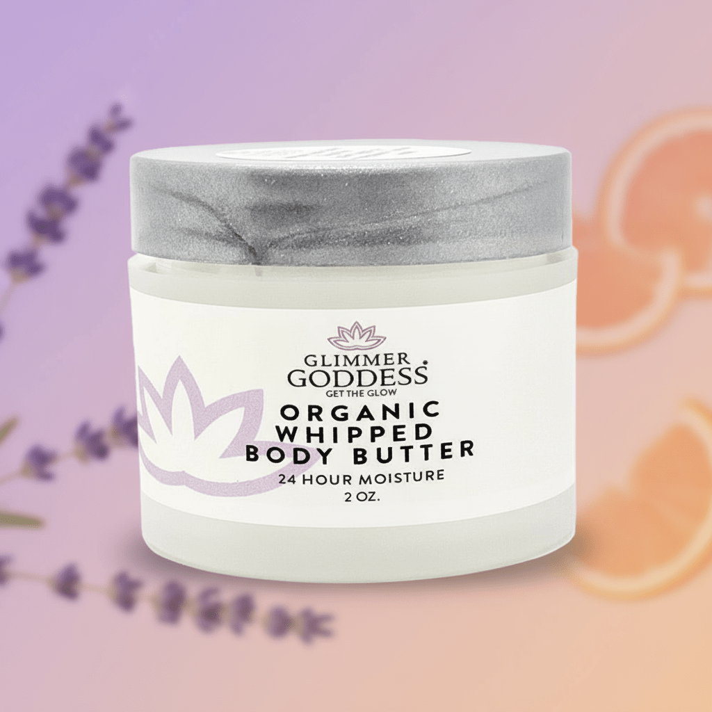 Organic Whipped Shea Body Butter - Compact Travel Size 2 oz - GNS Beauty & Personal Care