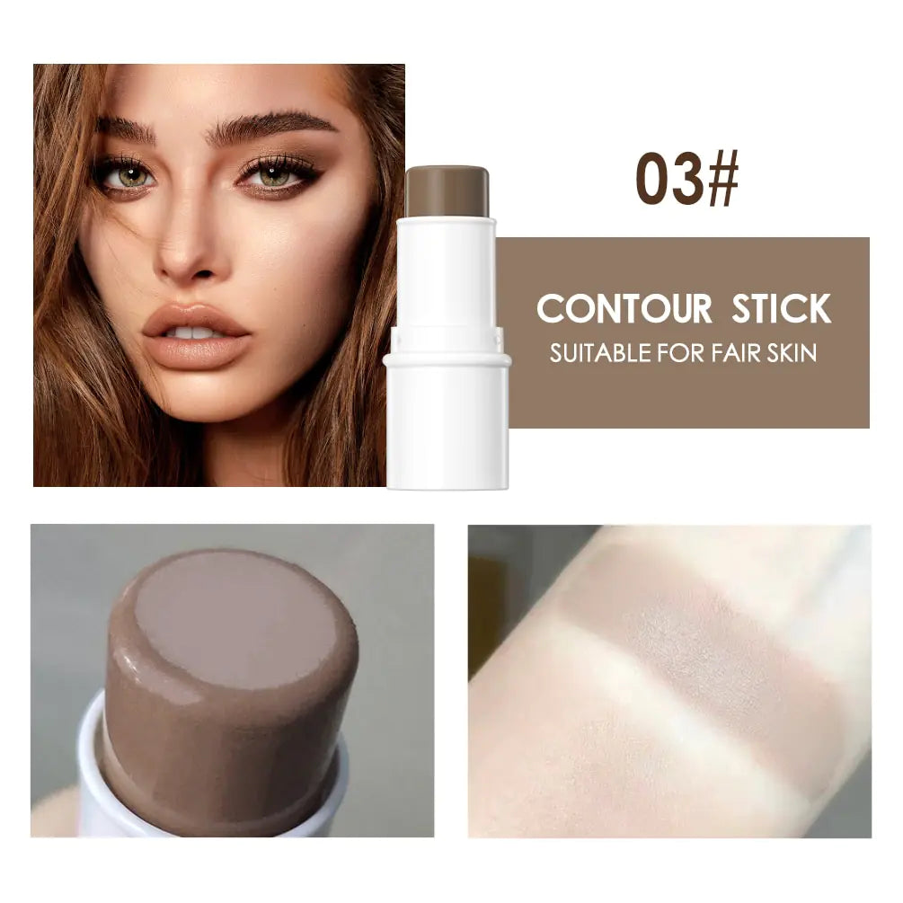 QIBEST Makeup Bronzer Stick – Instant Glow & Flawless Contouring