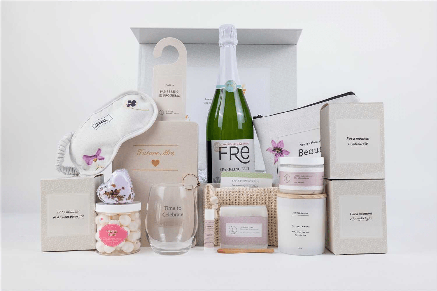 Personalized Bride Gift Box with Spa Essentials - GNS Beauty & Personal Care
