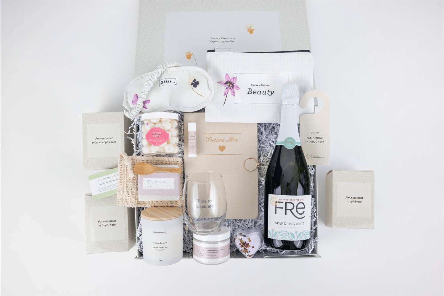 Personalized Bride Gift Box with Spa Essentials - GNS Beauty & Personal Care