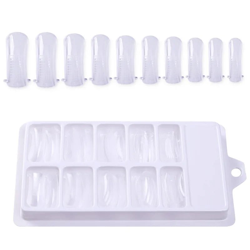 PolyGel Nail Kit with Quick Building Nail Tips & Gift Clip - GNS Beauty & Personal Care