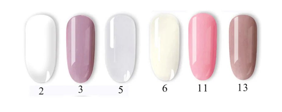 PolyGel Nail Kit with Quick Building Nail Tips & Gift Clip - GNS Beauty & Personal Care