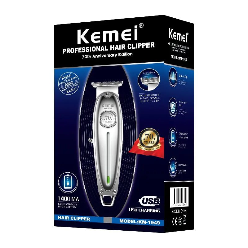Precision Mens Lithium Beard Trimmer with Adjustable Blades - GNS Beauty & Personal Care