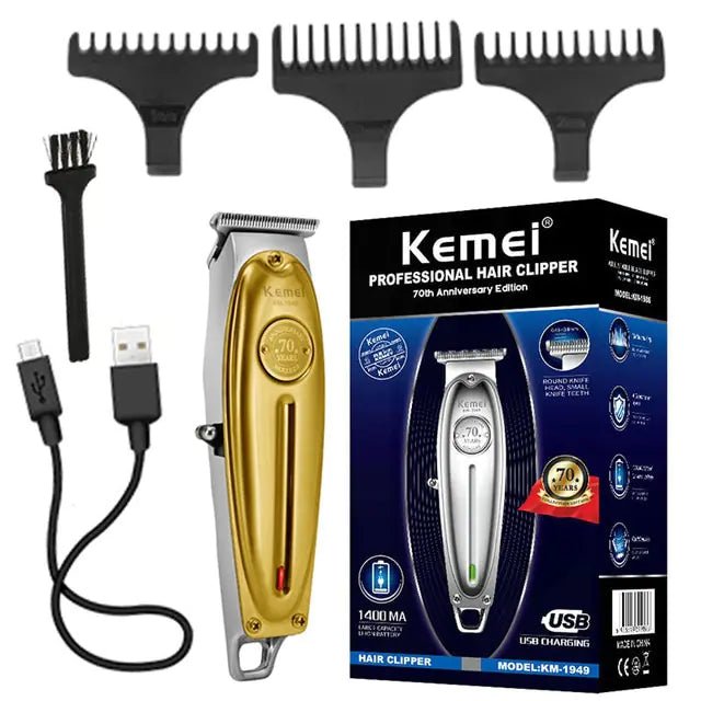 Precision Mens Lithium Beard Trimmer with Adjustable Blades - GNS Beauty & Personal Care